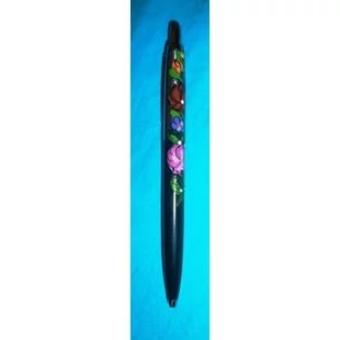 Kézzel festett  PAX toll /fehér/fekete