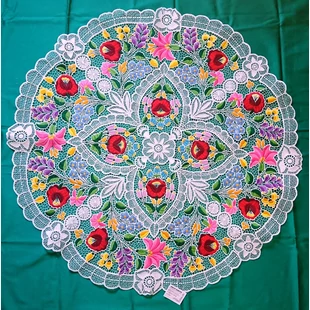 Kerek riselis terítő  /90 cm/