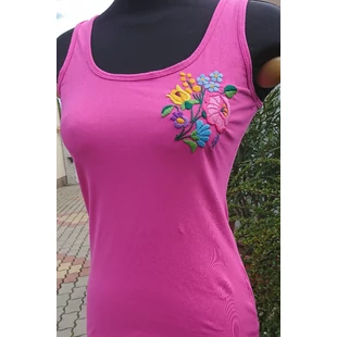 Ujjatlan női póló (pink)