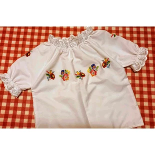 Puffos ujjú kislány blúz/92