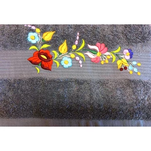 70x140-es frottir törölköző/ acélkék