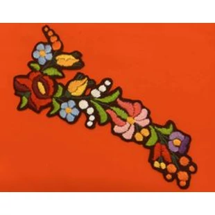 Fekete féloldalas felvarró