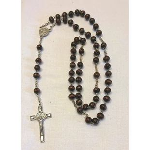 Barna fagyöngyös rózsafüzér Barna fagyöngyös rózsafüzér