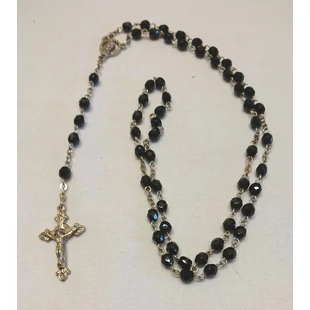 Rózsafüzér csiszolt gyöngyökkel Rózsafüzér csiszolt gyöngyökkel