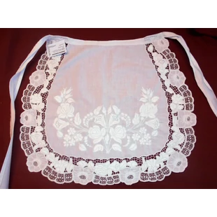 Közepes méretű riselis kötény