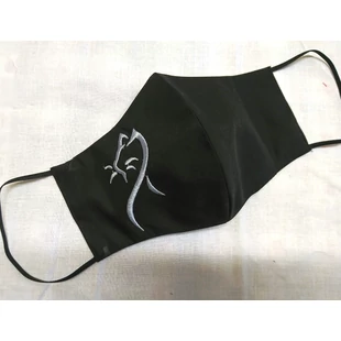 Hímzett maszk  ..cicás 2