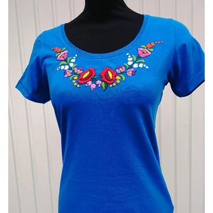 Királykék női póló /S