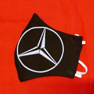 Hímzett maszk /mercedes
