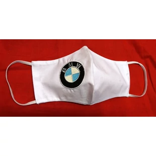 Hímzett maszk /BMW fehér Hímzett maszk /BMW fehér