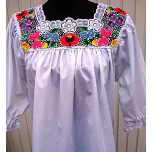 Alkalmi húzott női blúz